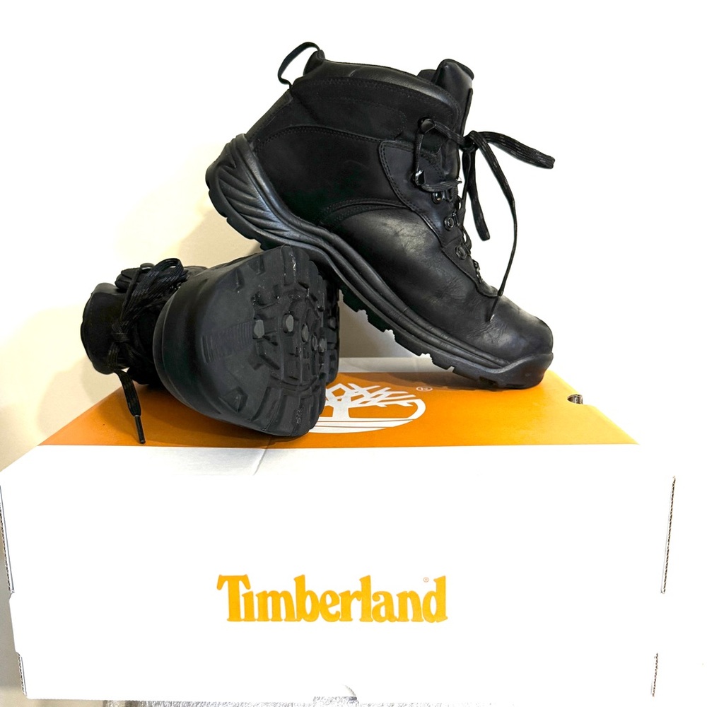Timberland Comfortable Size 11 Men’s MT Maddsen Waterproof MID Hiker Black Boots
